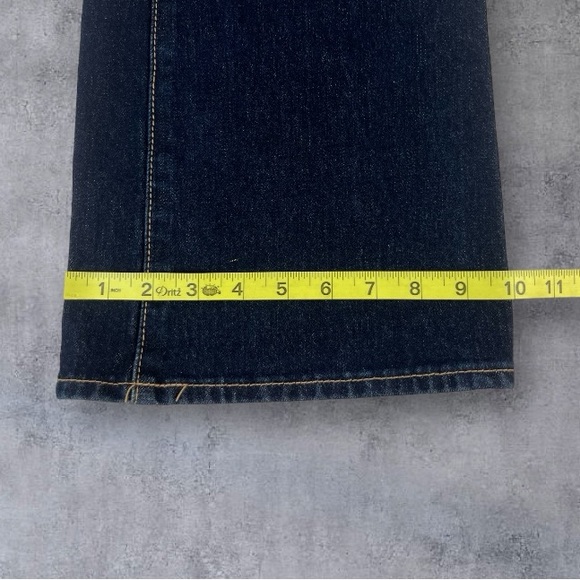 Abrand A ’99 Alice Low Rise Waist Boot Cut Jeans Women’s Dark Rinse Wash Sz: 30 - Picture 15 of 16